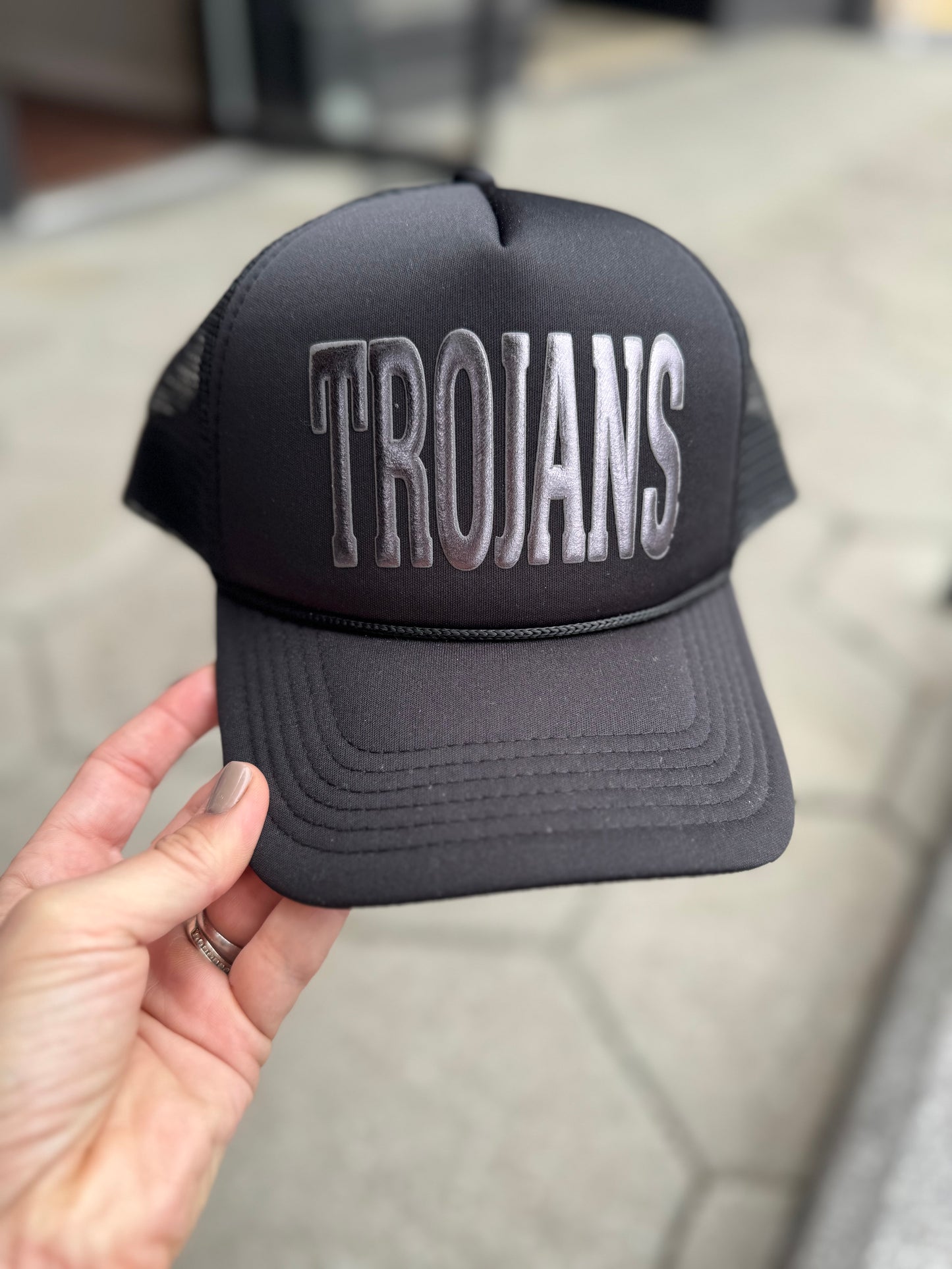 Trojans trucker hat