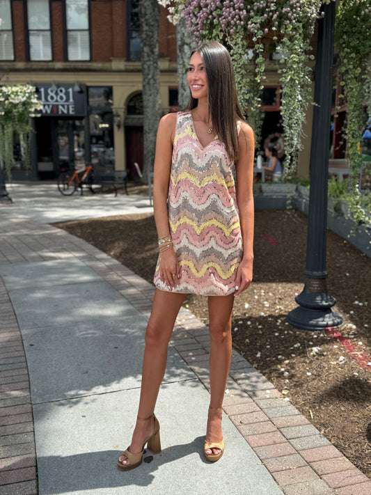 A night out sequin dress