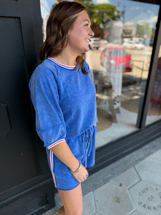 Americana short set