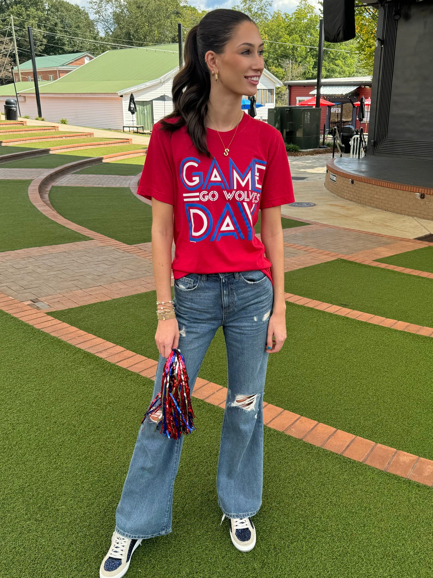 Game Day Wolves tee