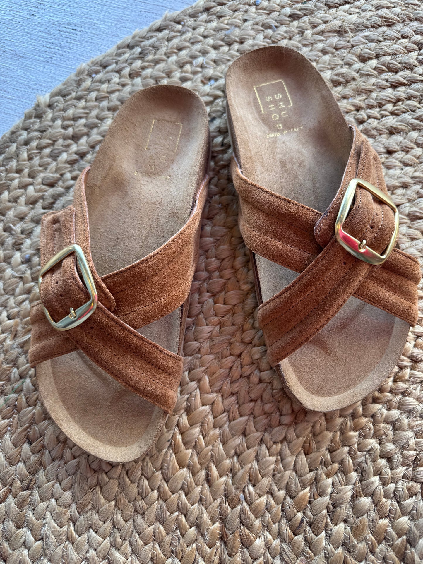 Bianca suede sandals