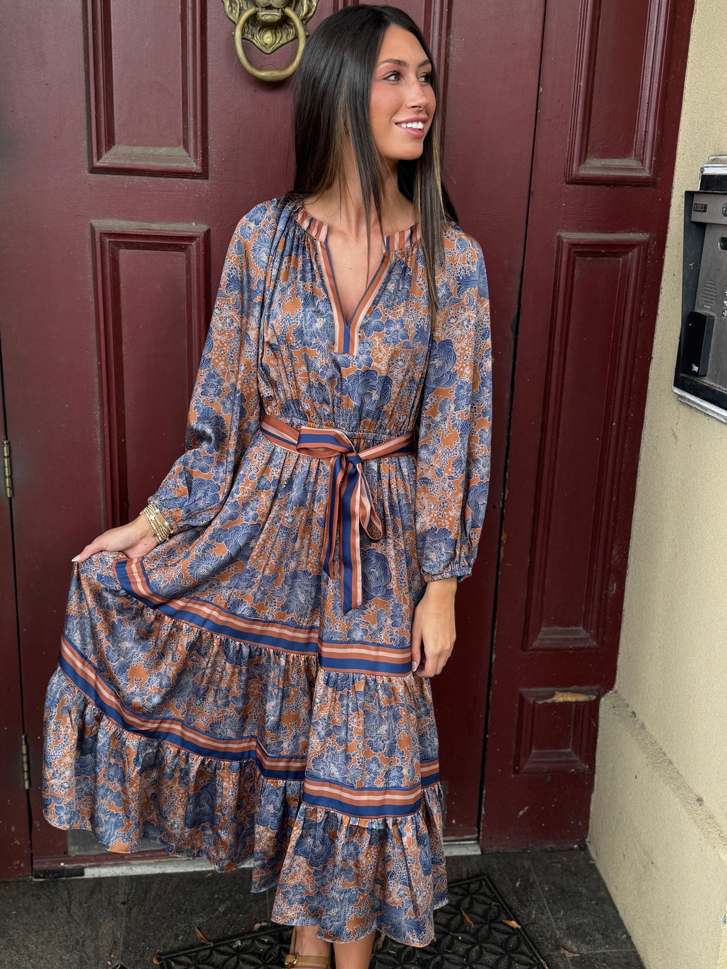 Ellis tie dress