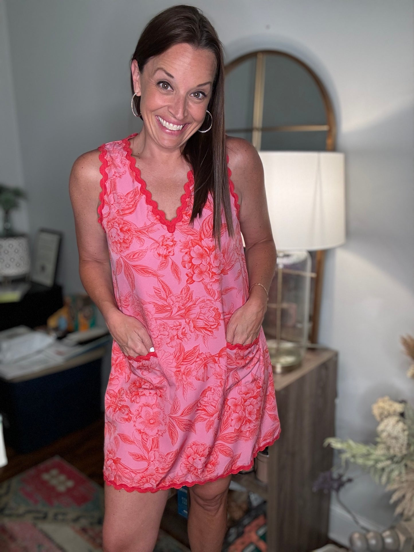 Pretty as a Picture Ric Rac dress