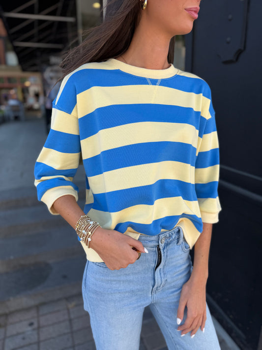 Coastal stripe top