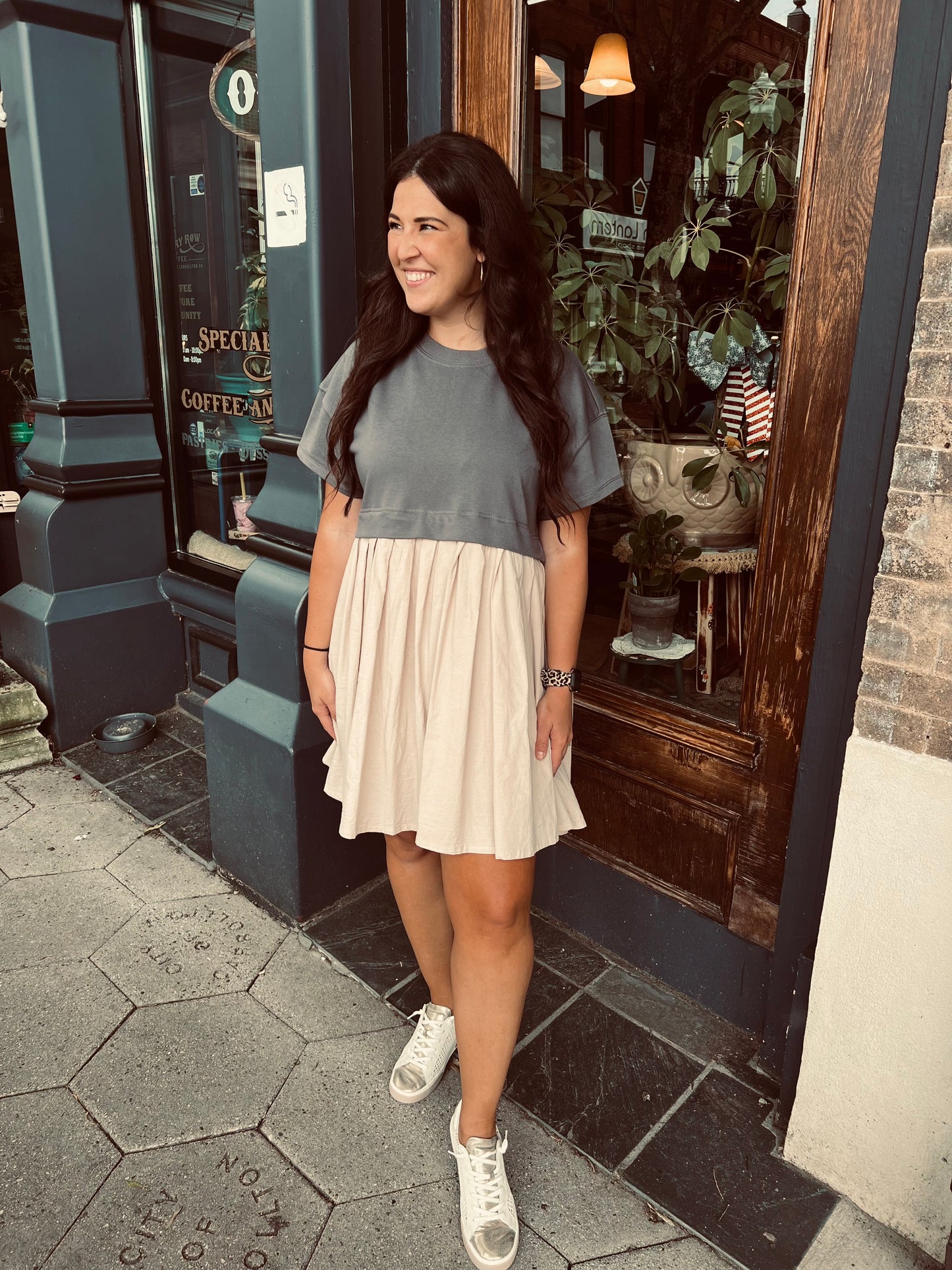 Free Spirit contrast dress