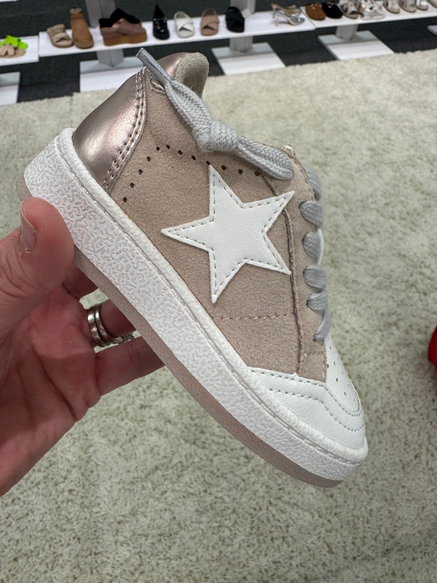 Paz suede star YOUTH sneakers