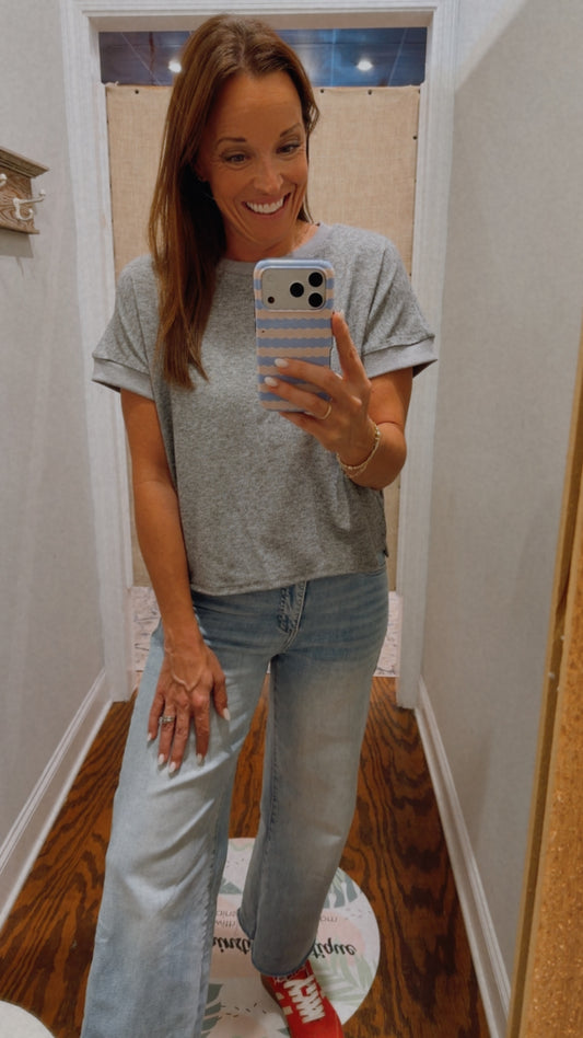 Cozy knit top