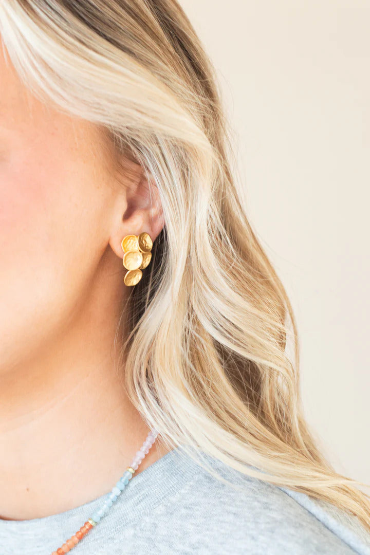 Rene cluster earrings