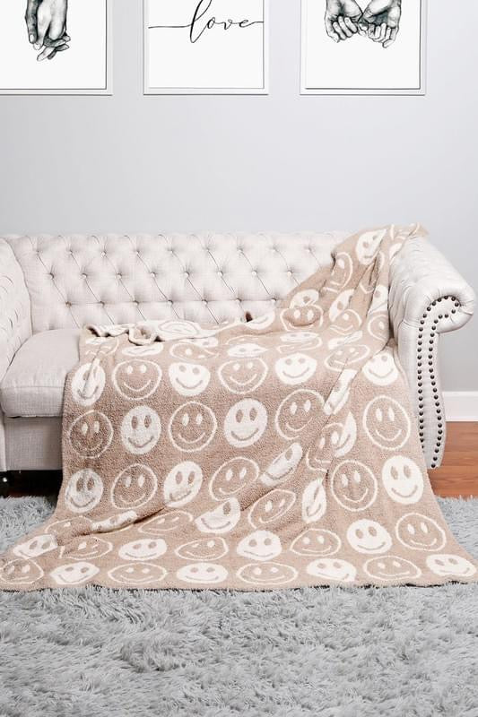 All Smiles Reversible blanket