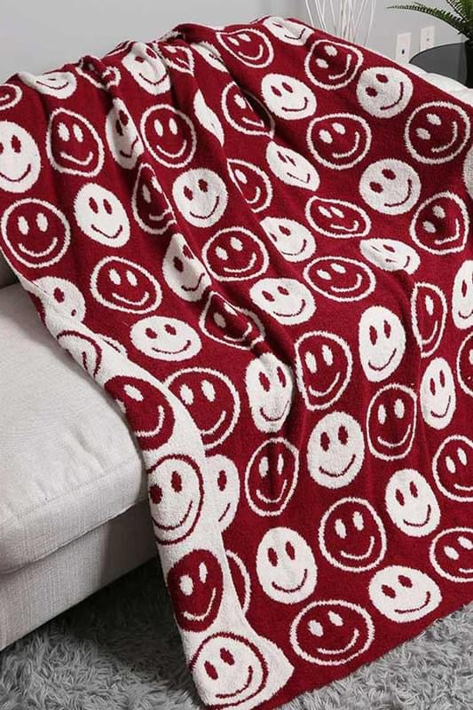 All Smiles Reversible blanket