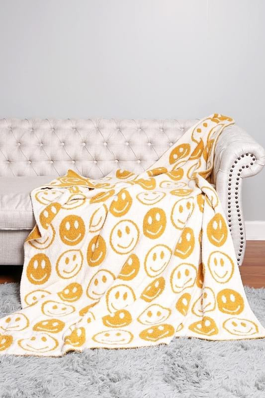 All Smiles Reversible blanket