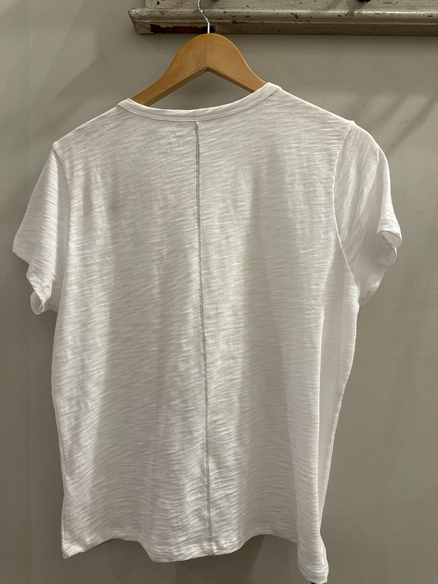 Erin Gray classic white tee