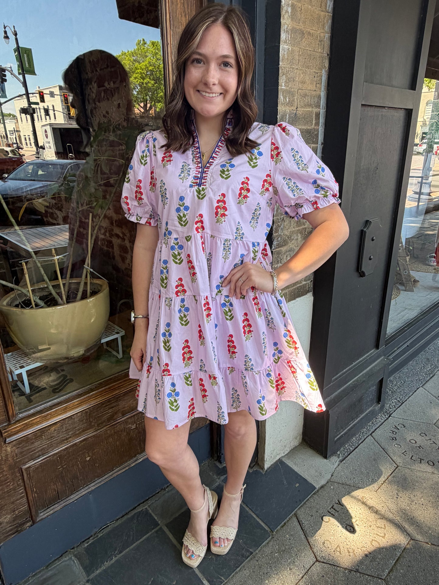 Lavender fields dress