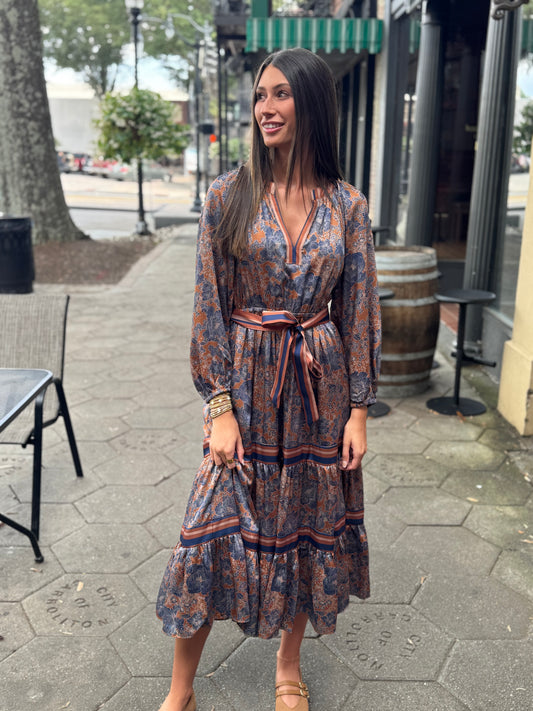 Ellis tie dress