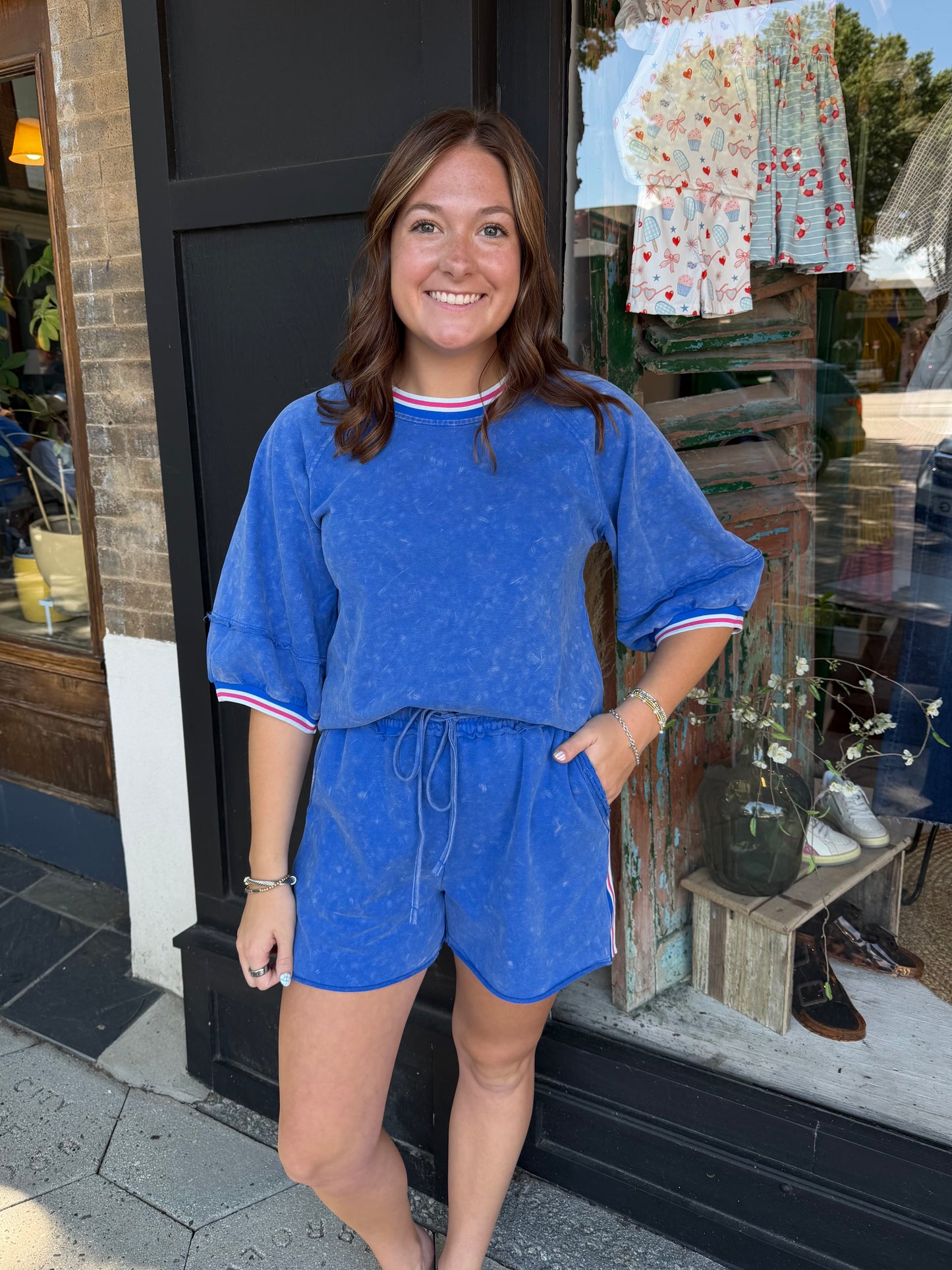 Americana short set