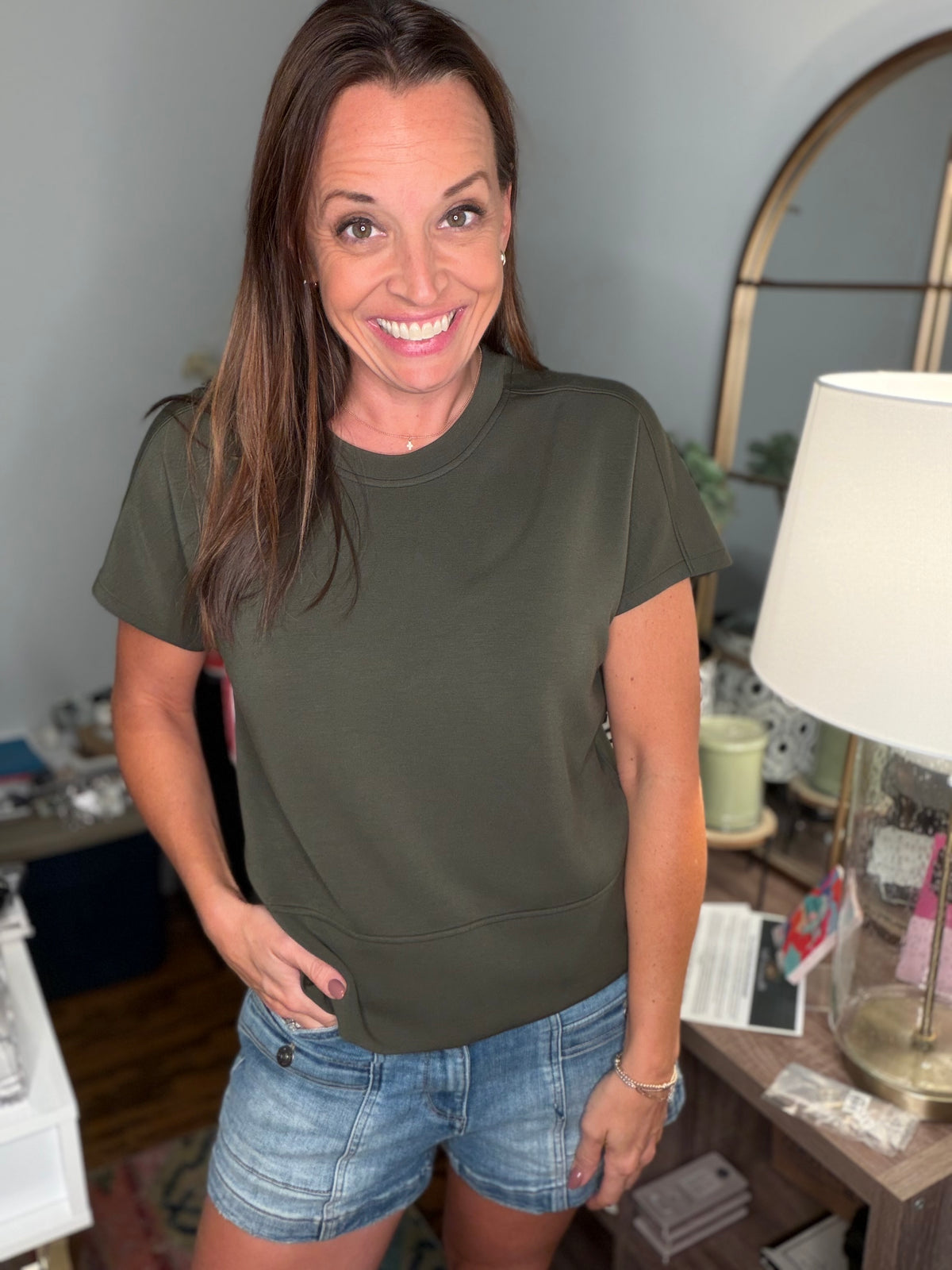 Spanx AE Crewneck tee