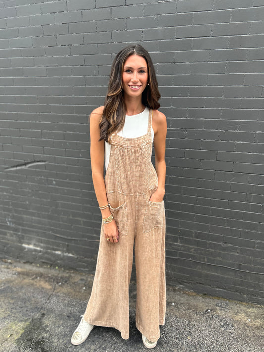 Mineral Wash Jumpsuit