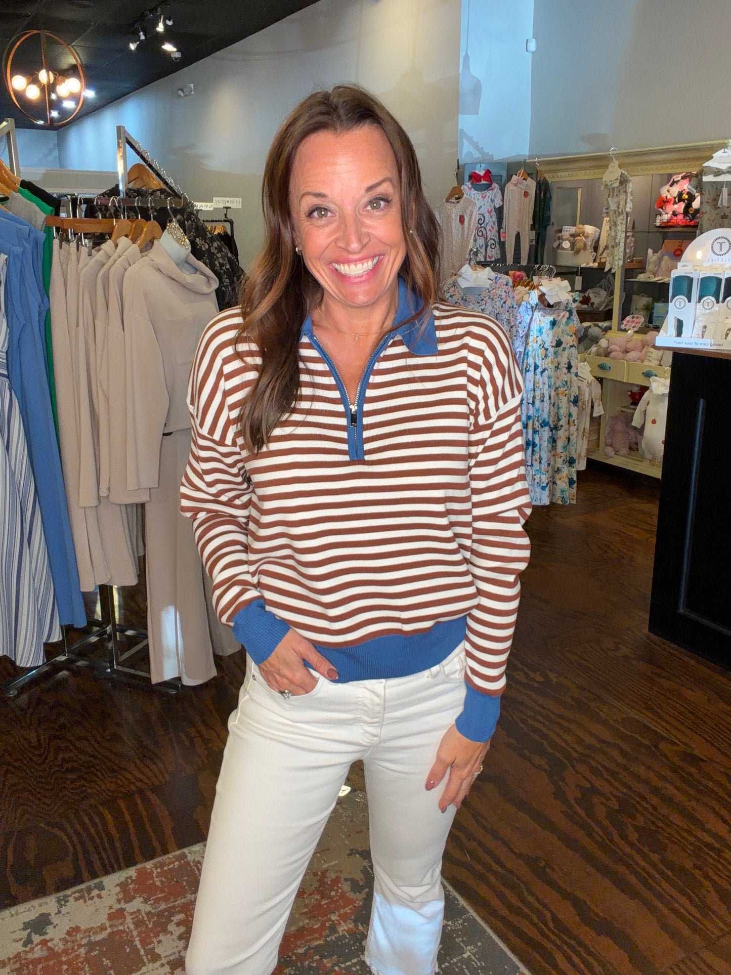 Royal desert quarter zip