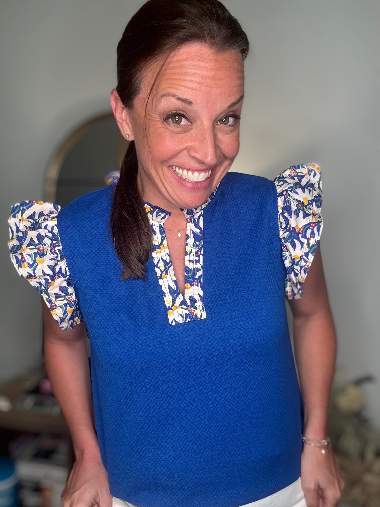 Perfect Summer textured top