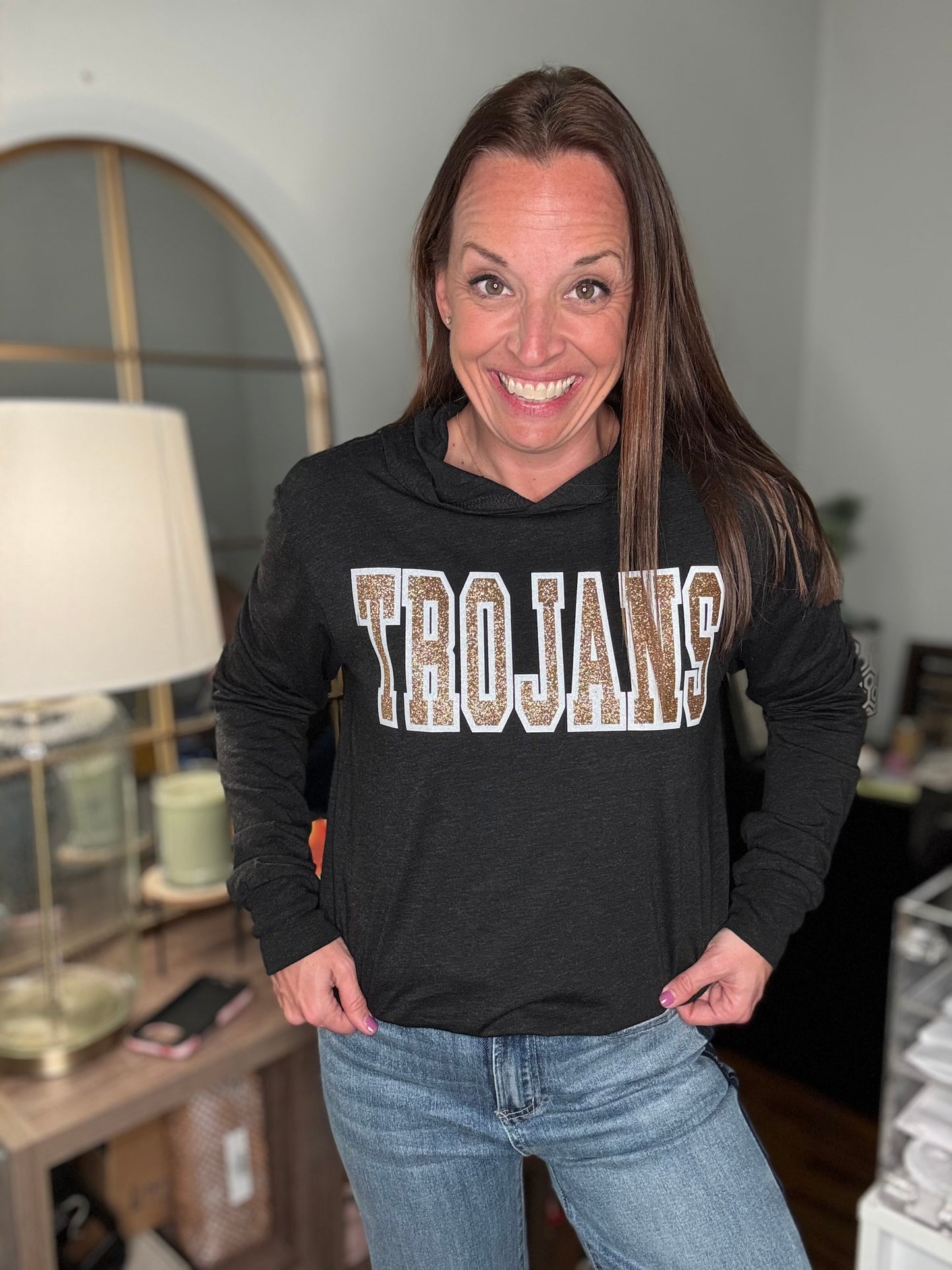 Trojans lightweight hoodie