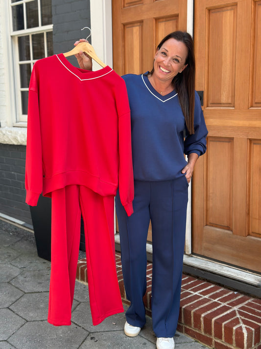 Modal v-neck top