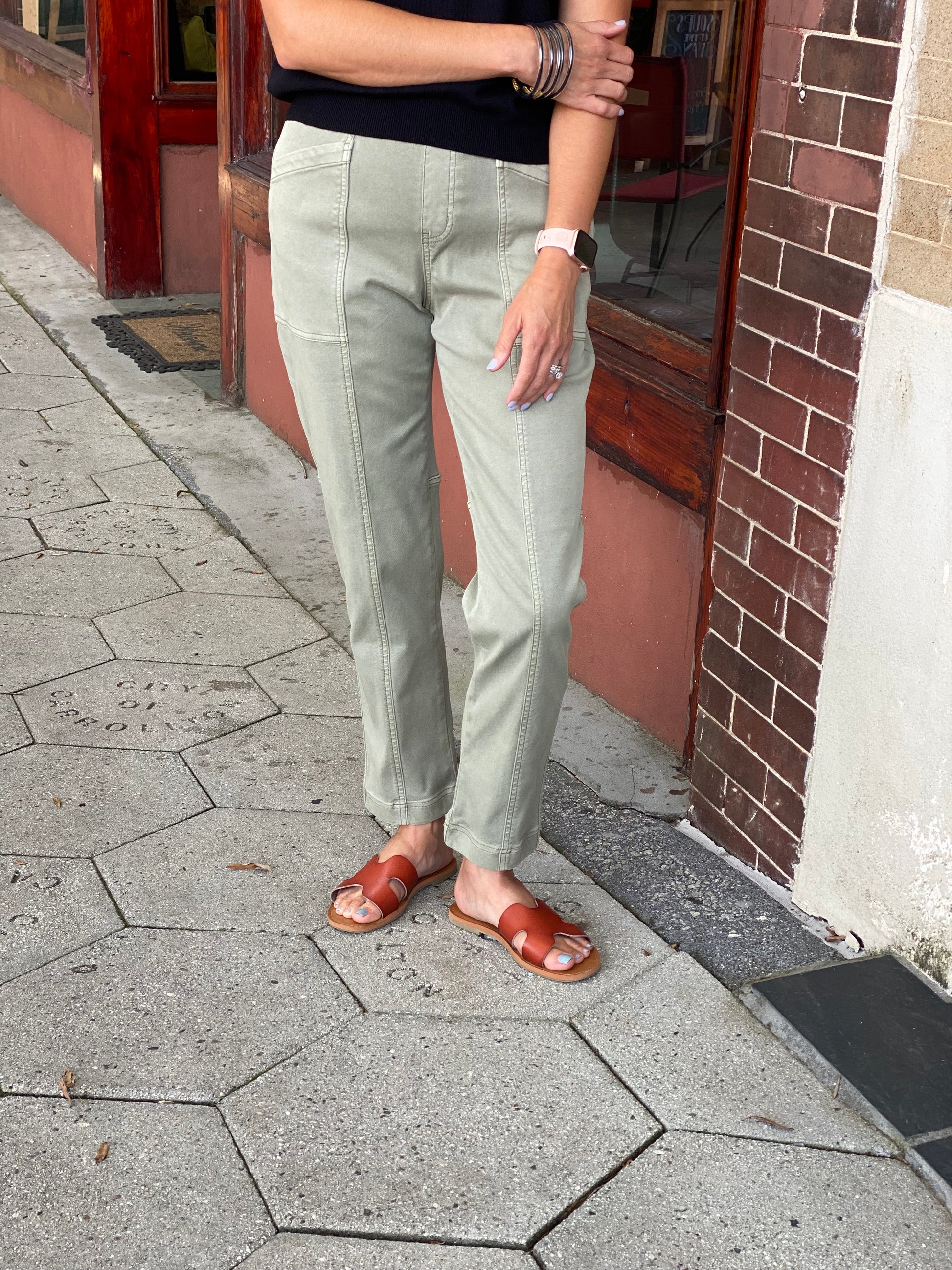 Spanx twill pants – Main Street Boutique Carrollton GA