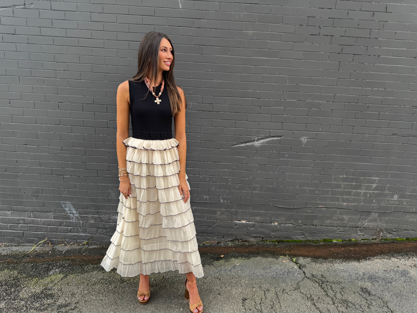 Here for the frills dress