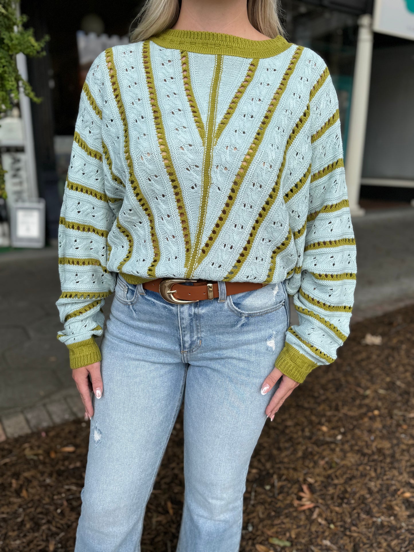 Lemon grass sweater