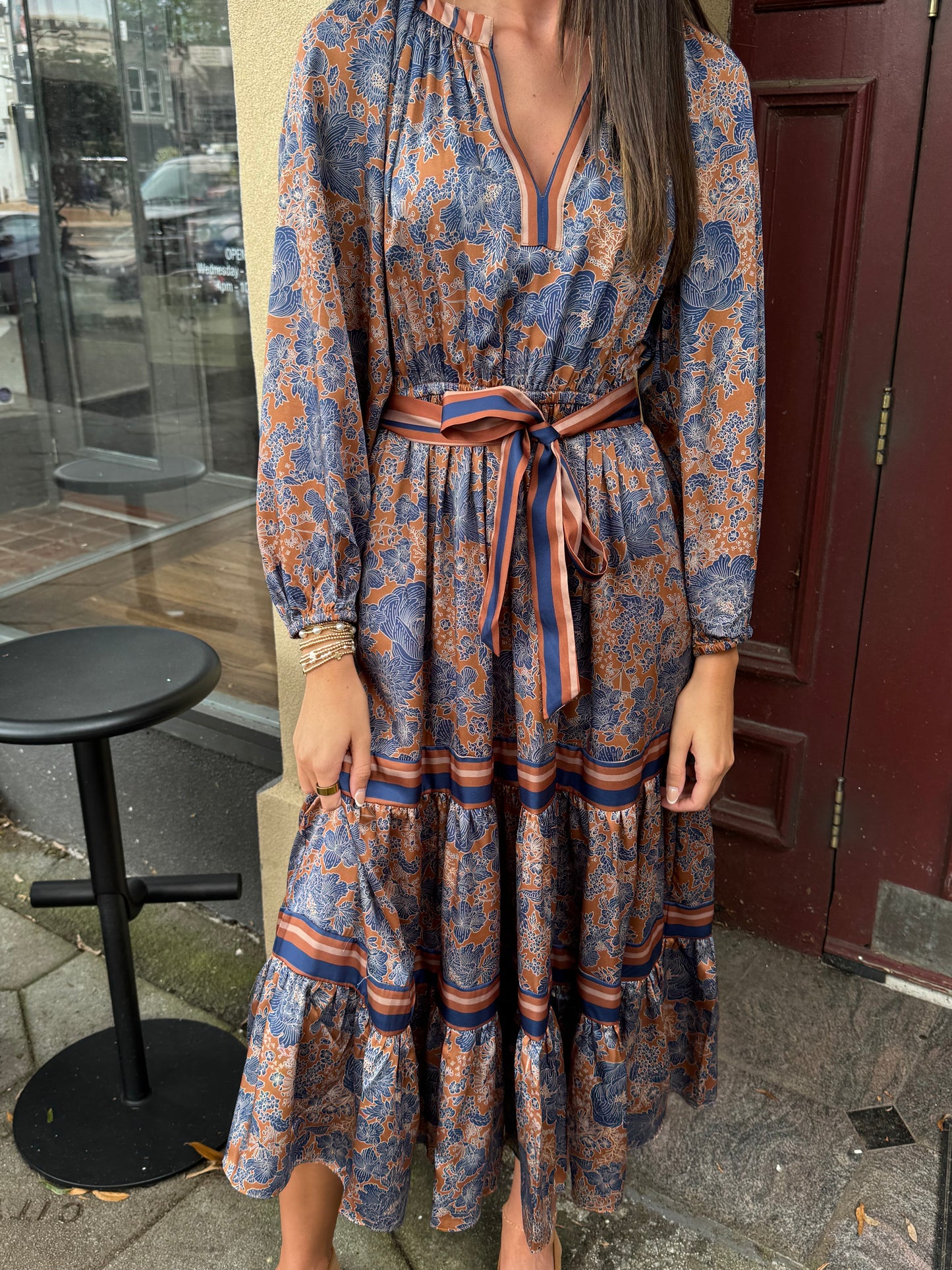 Ellis tie dress
