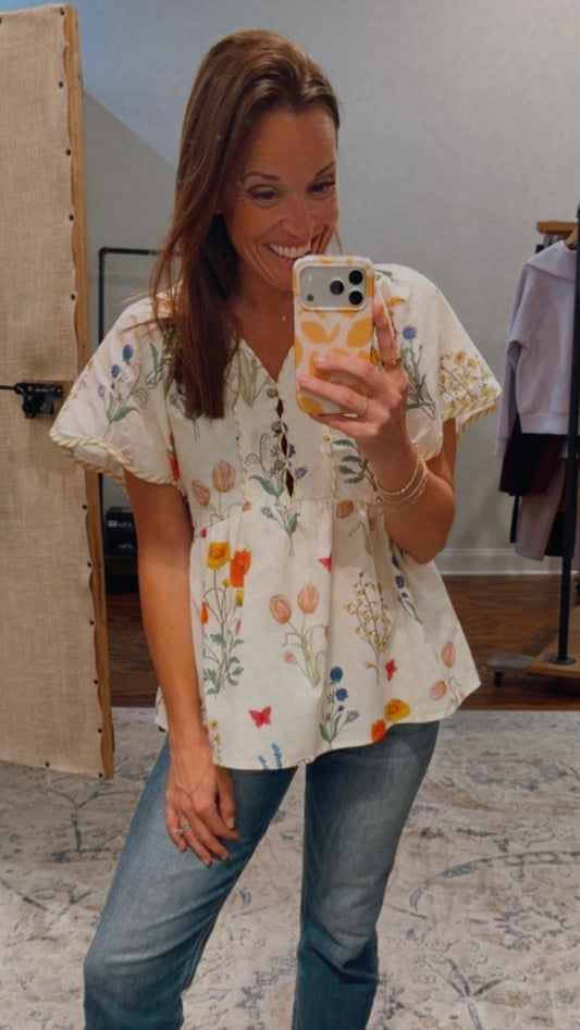 Garden party top