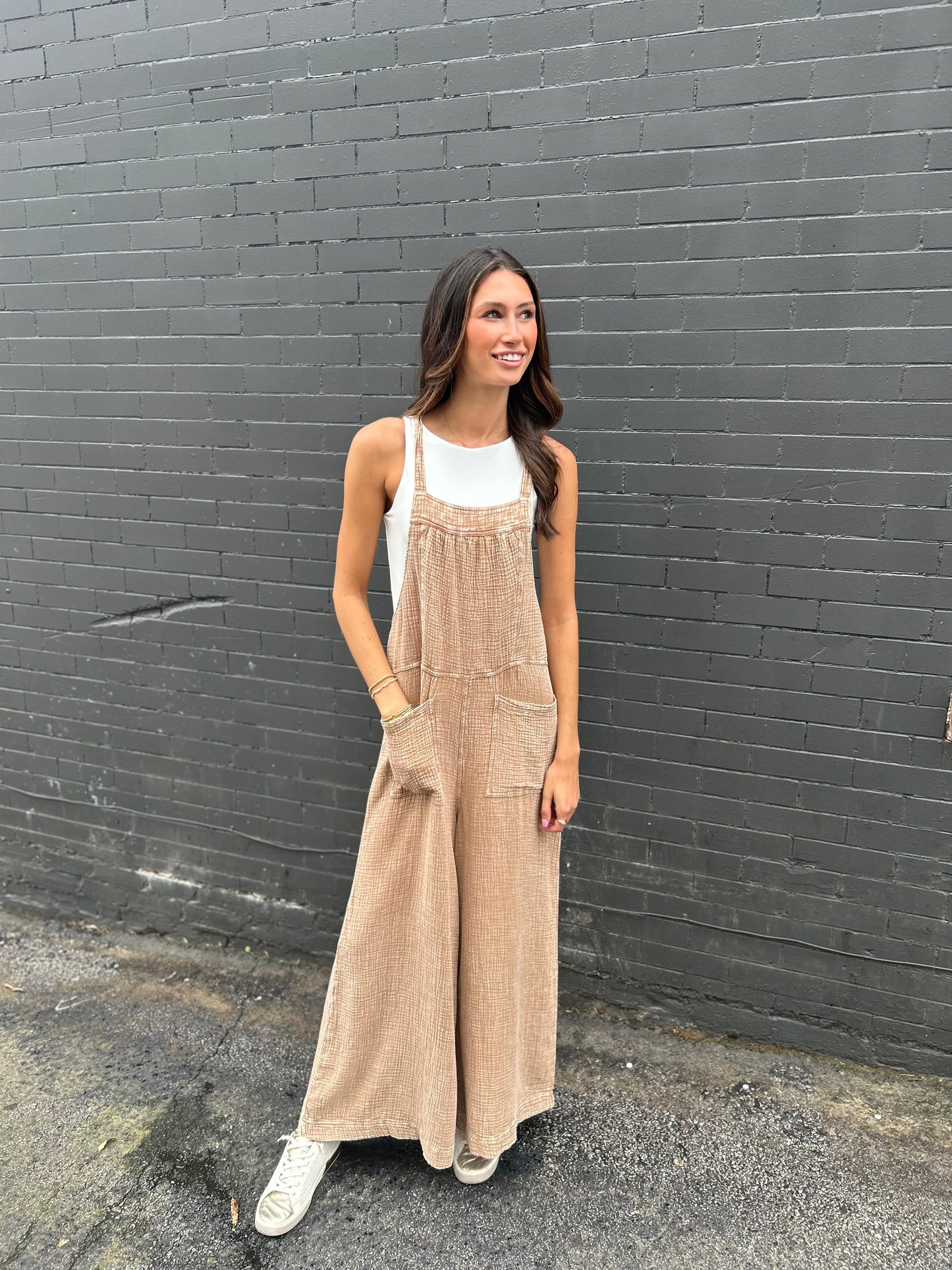 Mineral Wash Jumpsuit