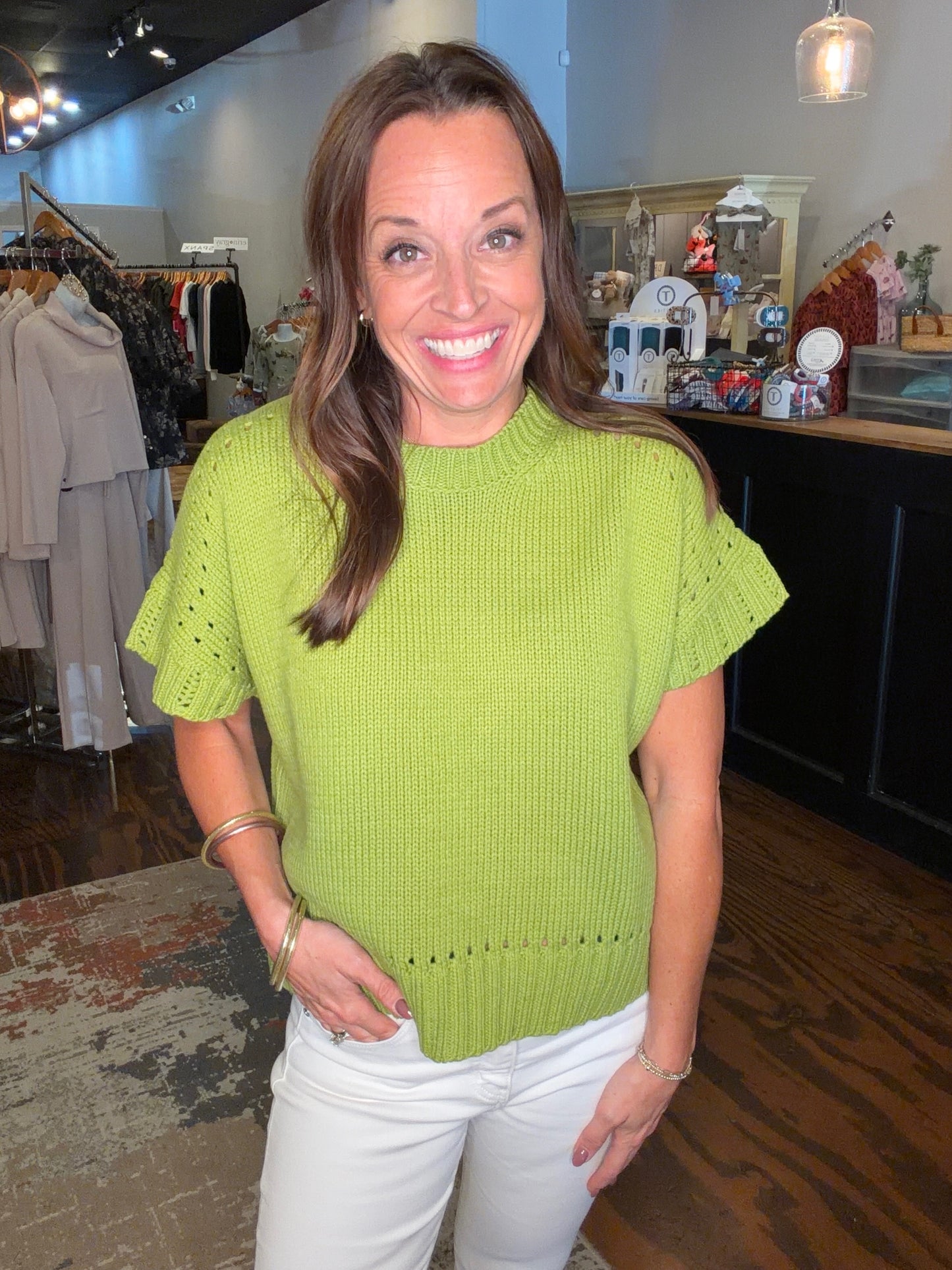 Citron crew neck sweater
