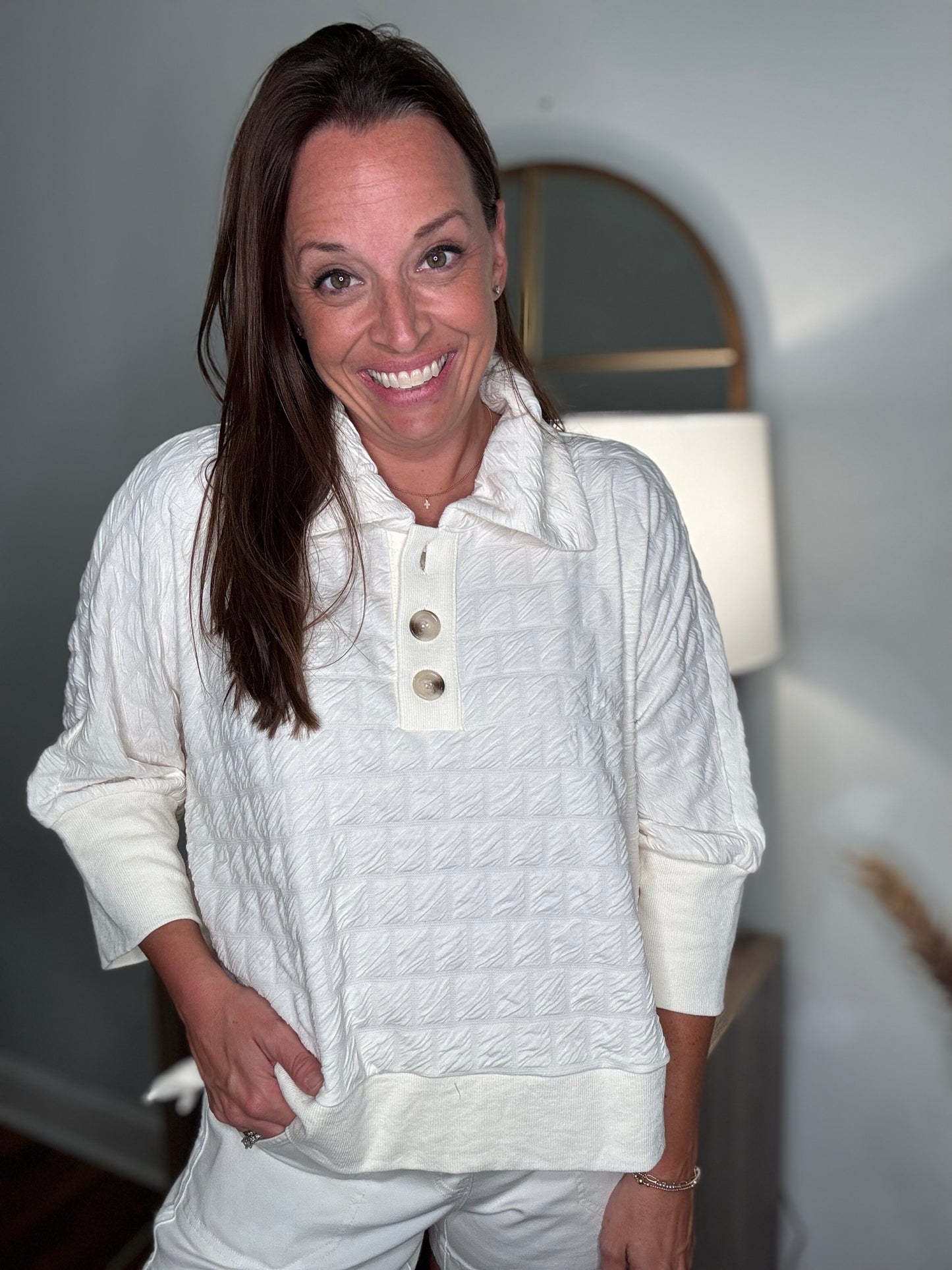 Quilted dreams top