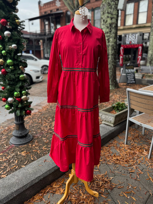 Traditional Christmas maxi