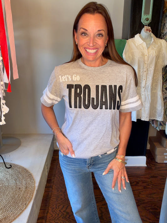 Trojan jersey tee