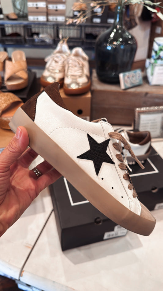 Pamela black star sneakers