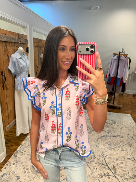 Lavender fields top