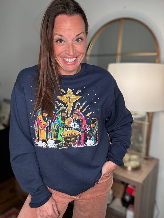Nativity sweatshirt
