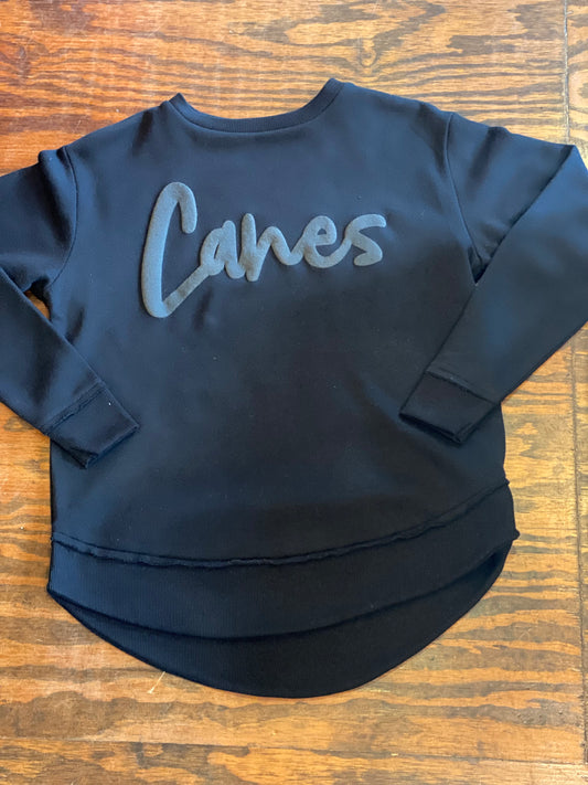 Canes fleece sweatshirt