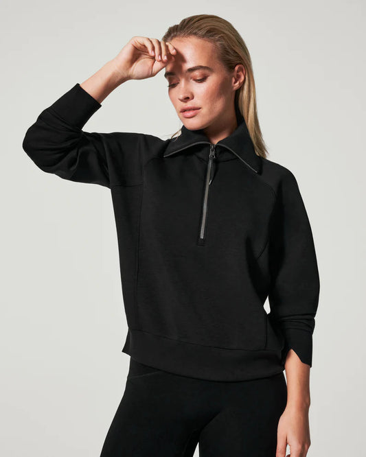 Spanx Air Essentials Half Zip Pullover